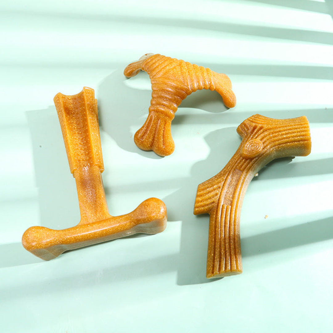 Duurzaam hondenkauwspeelgoed met rundvlees smaak