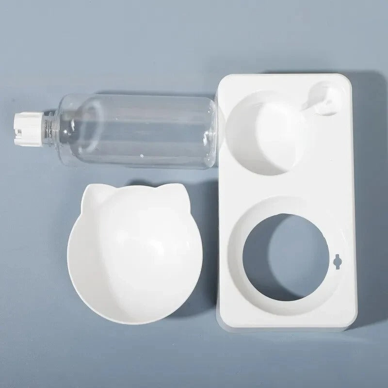 Verstelbare Voer- & Waterbak